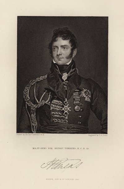 Kenraalimajuri Sir Henry Torrens tekijältä Thomas Lawrence