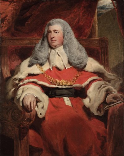Muotokuva Edward Lawsta, 1. Baron Ellenborough, M.P. tekijältä Thomas Lawrence