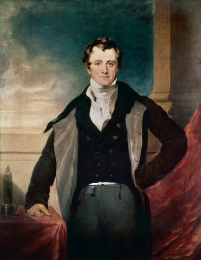 Humphry Davyn muotokuva (Penzance tekijältä Thomas Lawrence