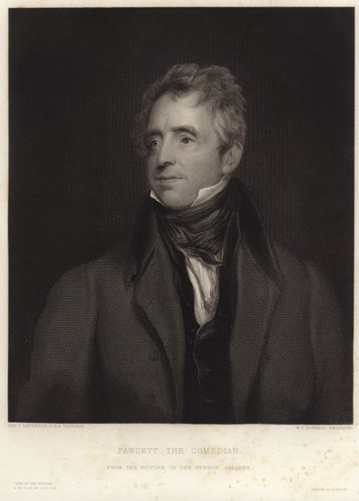 John Fawcettin muotokuva tekijältä Thomas Lawrence