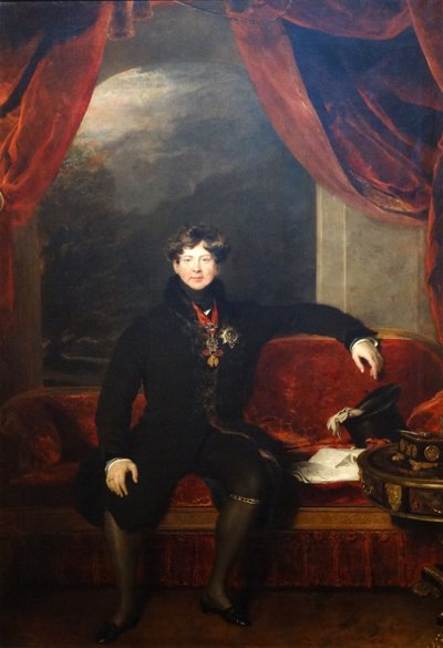 Kuningas Yrjö IV:n muotokuva tekijältä Thomas Lawrence