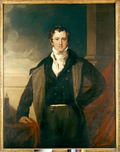 Sir Humphry Davyn muotokuva (öljy kankaalle) tekijältä Thomas Lawrence