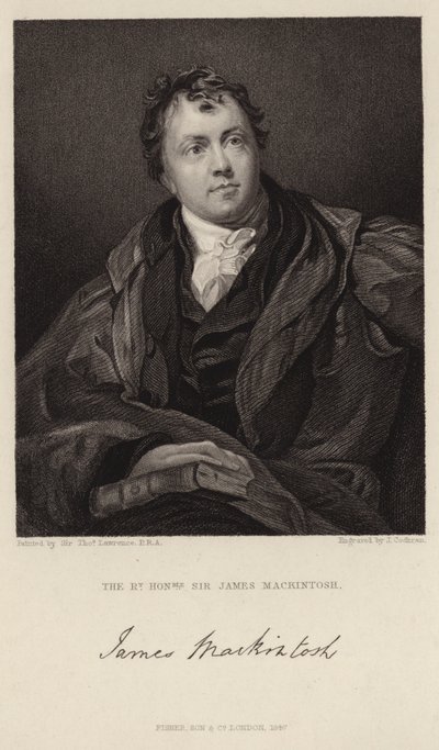 Sir James Mackintoshin muotokuva tekijältä Thomas Lawrence