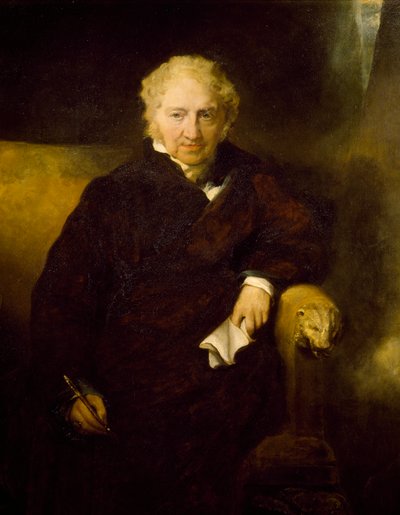 Taidemaalari Johann Heinrich Fusslin muotokuva, Thomas Lawrence (1769-1830), öljy kankaalle tekijältä Thomas Lawrence