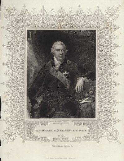 Sir Joseph Banks tekijältä Thomas Lawrence