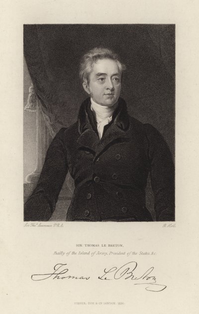 Sir Thomas Le Breton tekijältä Thomas Lawrence