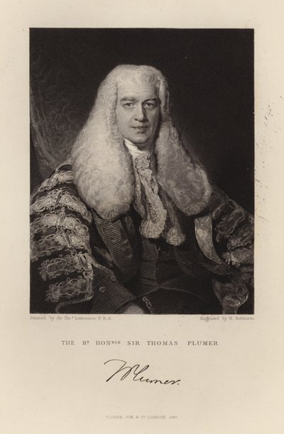 Sir Thomas Plumer tekijältä Thomas Lawrence