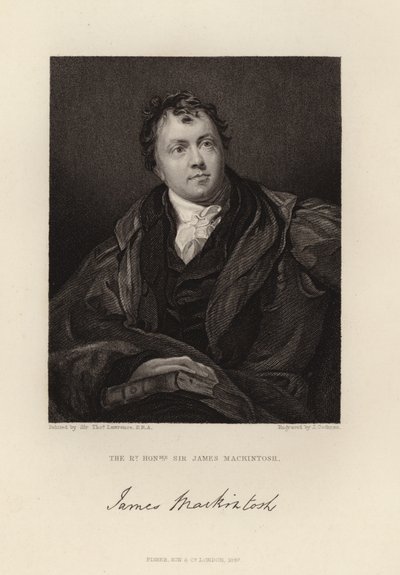 Oikea herra Sir James Mackintosh tekijältä Thomas Lawrence