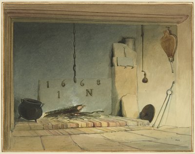Vanha takka maalaistalossa (osa Barr