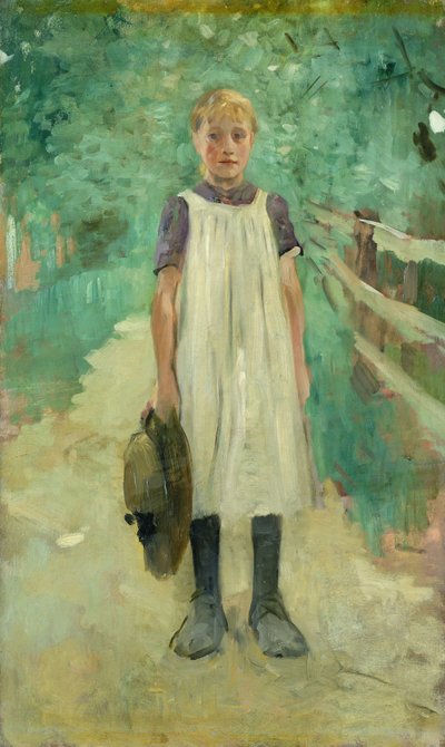 Farmgirl, 1895 tekijältä Thomas Ludwig Herbst