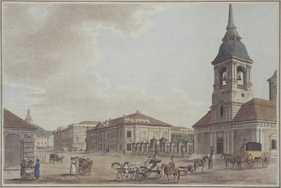 Liteyny Avenue Pietarissa, 1790 tekijältä Thomas Malton the Elder