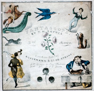 Ohjekirja fantaskooppiin, 1833. tekijältä Thomas Mann Baynes