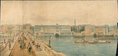 Panoraama Thames-joen pohjoispuolelta, 13 osaa. tekijältä Thomas Mann Baynes