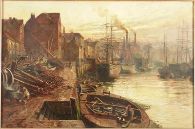 Old Sunderland, 1885 tekijältä Thomas Marie Madawaska Hemy