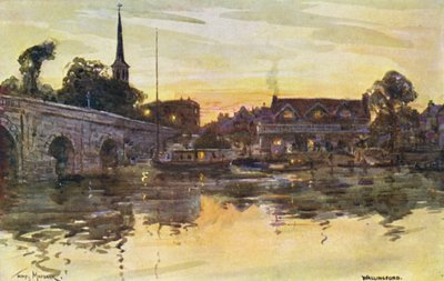 Thames-joki: Wallingford (värilitro) tekijältä Thomas Maybank
