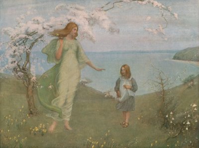 Vision of Spring, 1901, c1930. tekijältä Thomas Millie Dow