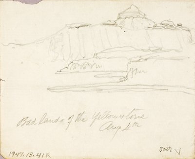Yellowstonen huonot maat tekijältä Thomas Moran
