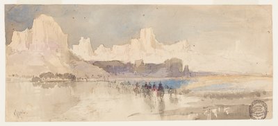 Rio Virginin kanjoni, Etelä-Utah tekijältä Thomas Moran