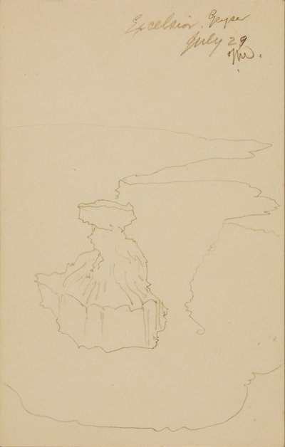Excelsior-geysir, Yellowstone-puisto tekijältä Thomas Moran
