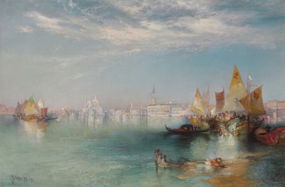 Grand Canal, Venetsia, 1901 tekijältä Thomas Moran
