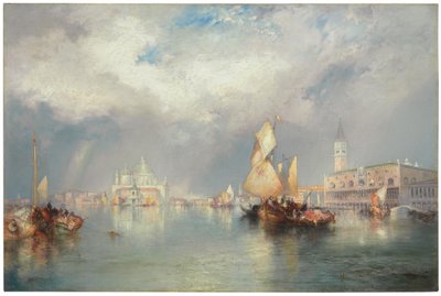 Grand Canal, Venetsia, 1905 tekijältä Thomas Moran