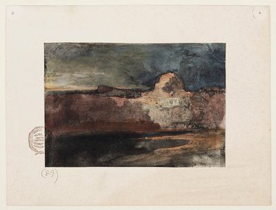 Grand Canyon Stormy Weatherissa, Arizonassa tekijältä Thomas Moran