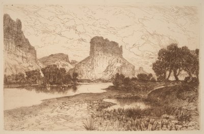 Green River, Wyomingn territorio tekijältä Thomas Moran