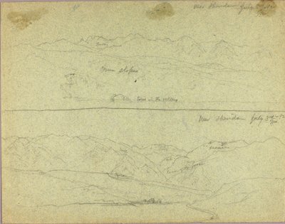 Sheridanin lähellä, 3. heinäkuuta 1892 tekijältä Thomas Moran