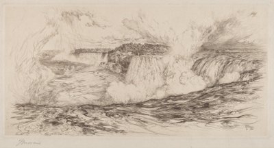 Niagara – Kanadan puolelta tekijältä Thomas Moran