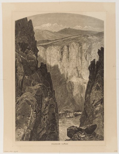 Palisade Ca~non tekijältä Thomas Moran