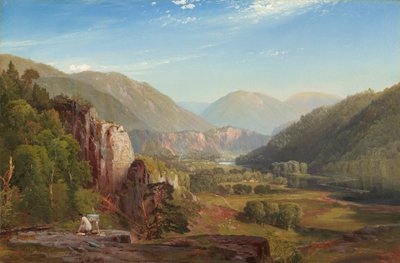 Juniata, Ilta, 1864 tekijältä Thomas Moran