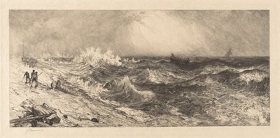 Paljon kaikuva meri tekijältä Thomas Moran