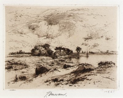 Three Mile Harbor Easthampton, L.I. tekijältä Thomas Moran