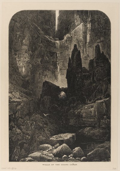 Grand Canyonin seinämät, Coloradojoki tekijältä Thomas Moran