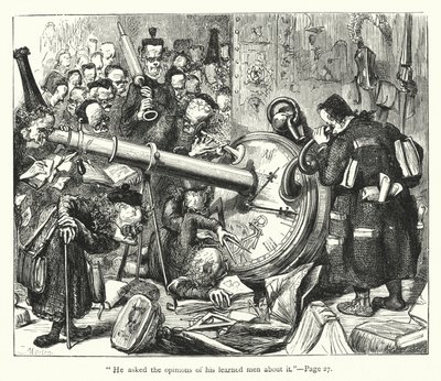 Kuvitus Jonathan Swiftin teokselle Gulliver