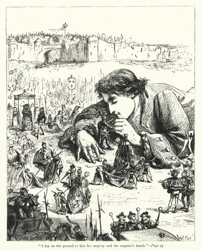 Kuvitus Jonathan Swiftin teokselle Gulliver