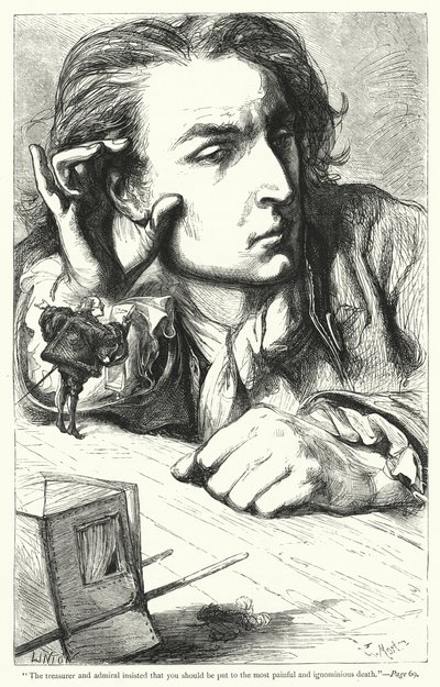 Kuvitus Jonathan Swiftin teokselle Gulliver