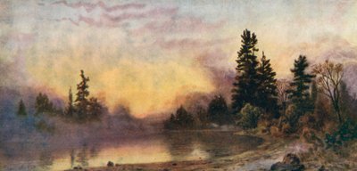 Iltahuurut, Muskoka (värilitra) tekijältä Thomas Mower Martin