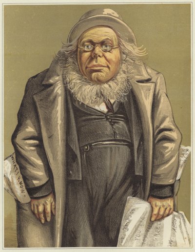 Karikatyyri Horace Greeleystä tekijältä Thomas Nast