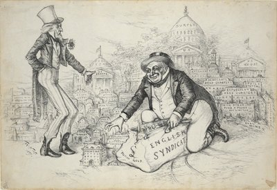 Englantilainen syndikaatti (British Gold) tekijältä Thomas Nast