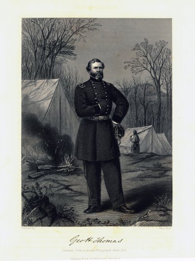 "Kenraali George H. Thomas" (unioni) tekijältä Thomas Nast