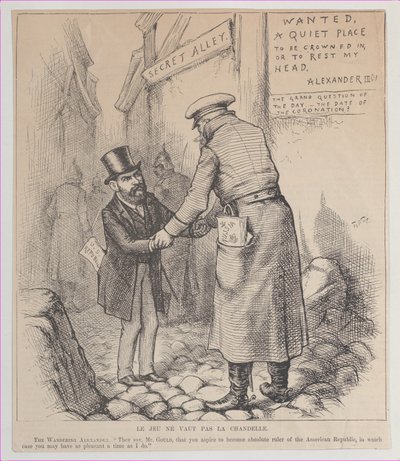 Peli ei ole kynttilän arvoinen, 1881-83., 1881-83. tekijältä Thomas Nast