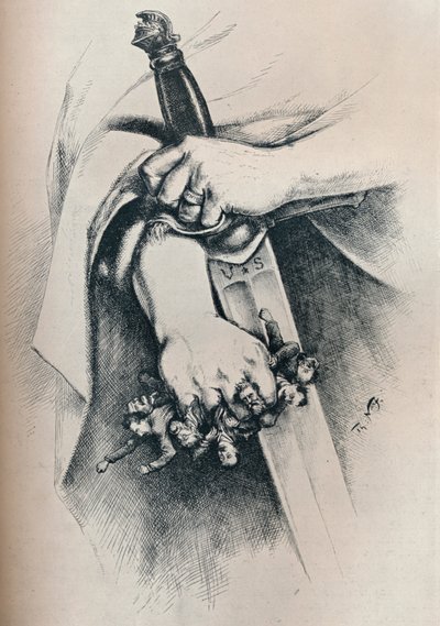 Vapaus ei ole anarkiaa, 1886, 1929 tekijältä Thomas Nast