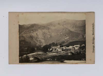 Grange Bridge, Borrowdale (m/w kuva) tekijältä Thomas Ogle