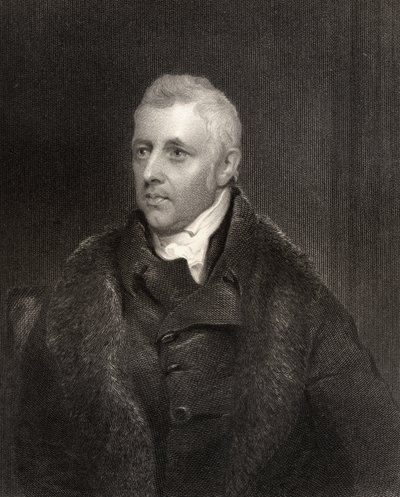 Dudley Ryder, Harrowbyn ensimmäinen jaarli, kaiverrettu Henry Robinson (1796-1871), National Portrait Gallerysta, osa IV, julkaistu noin 1835 tekijältä Thomas Phillips
