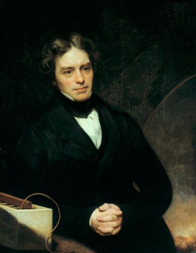 Michael Faraday, englantilainen kemisti ja fyysikko, 1842 tekijältä Thomas Phillips