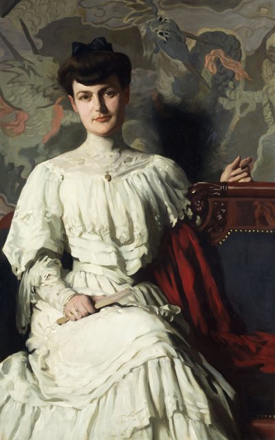 Marthe Hientzin muotokuva, n. 1906 tekijältä Thomas Pollock Anschutz