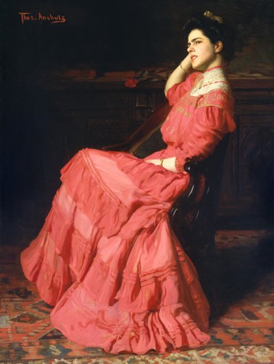 Ruusu, 1907. tekijältä Thomas Pollock Anshutz