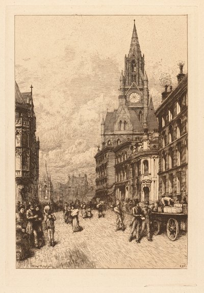 Kaupungintalo, Manchester tekijältä Thomas Riley