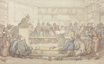 Kirjahuutokauppa tekijältä Thomas Rowlandson